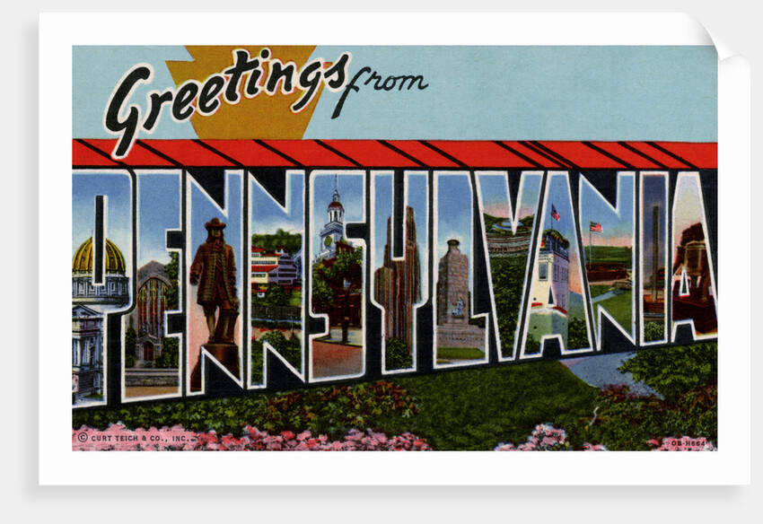 Greeting Card from Pennsylvania by Anonymous