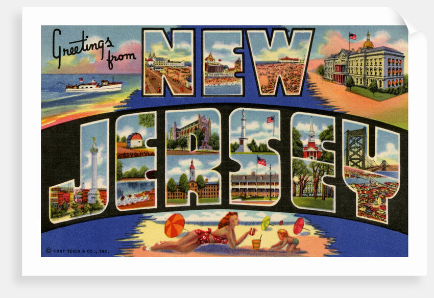 Greeting Card from New Jersey by Anonymous