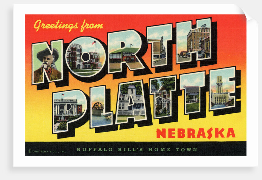 Greeting Card from North Platte, Nebraska by Anonymous