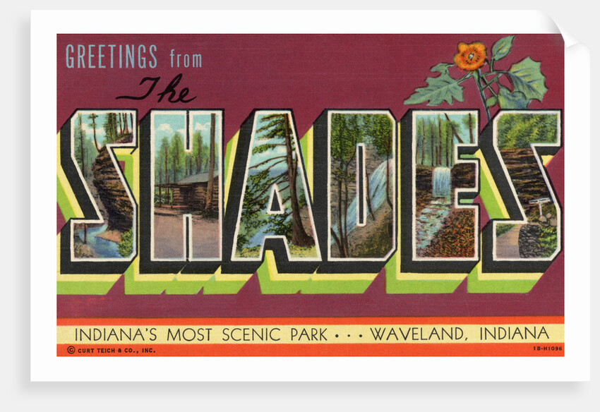 Greeting Card from Scenic Park by Anonymous