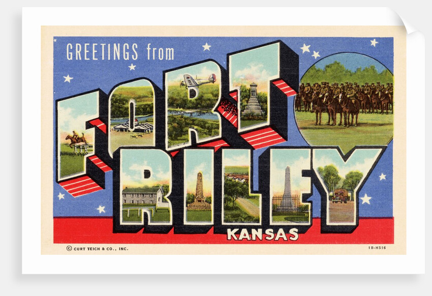 Greeting Card from Fort Riley, Kansas by Anonymous