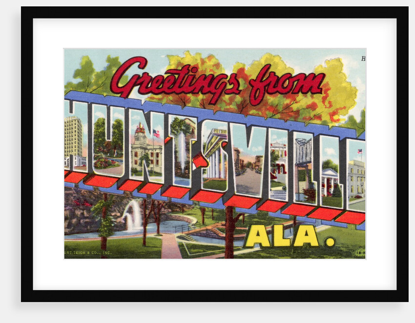 Greeting Card from Huntsville, Alabama by Anonymous