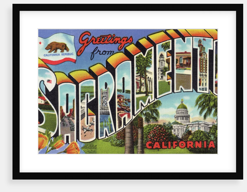 Greeting Card from Sacramento, California by Anonymous