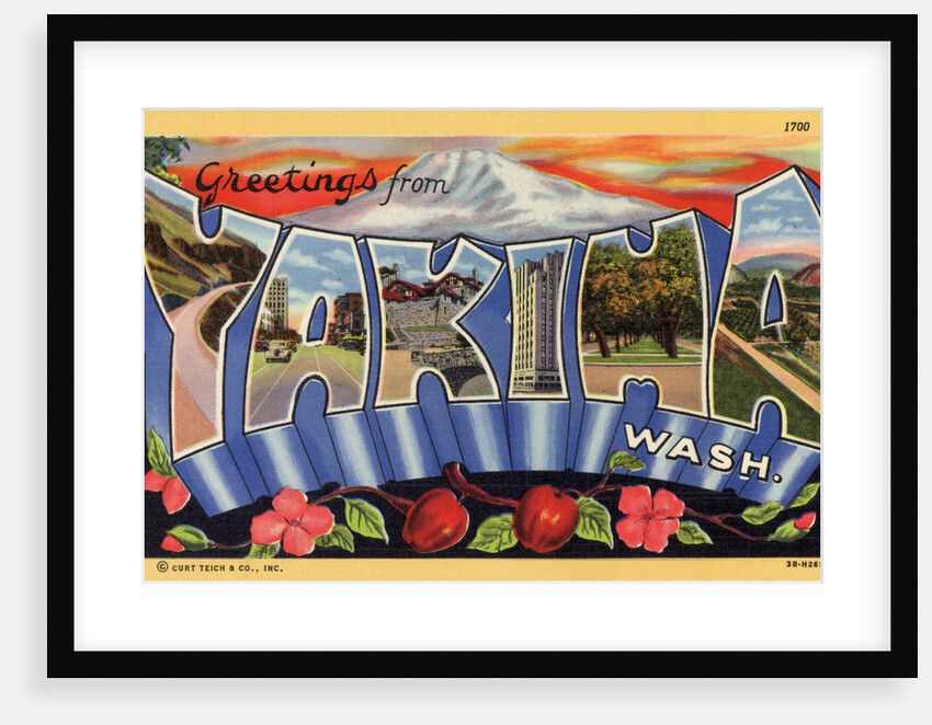 Greeting Card from Yakima, Washington by Anonymous