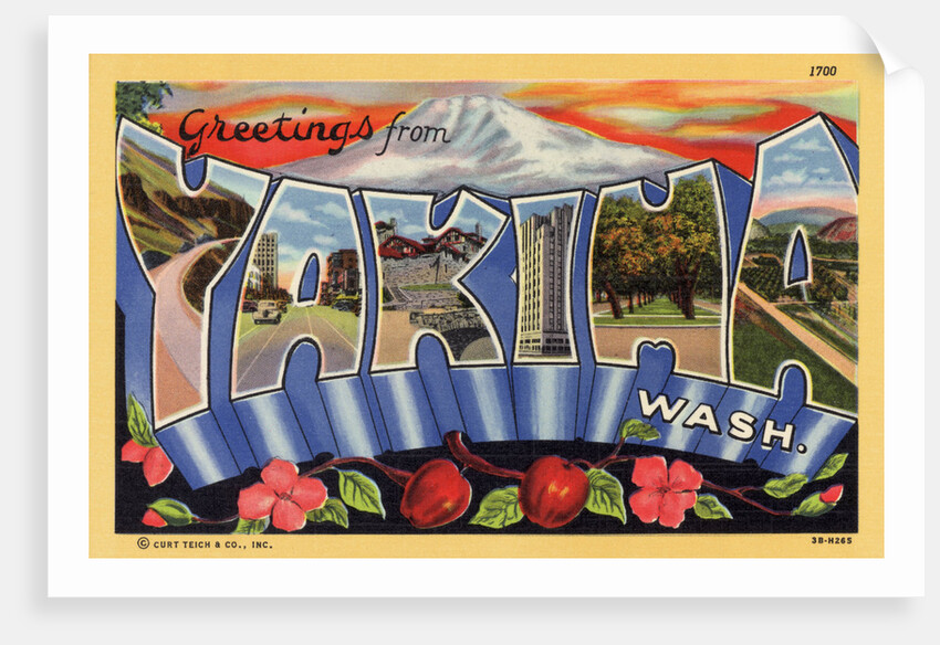 Greeting Card from Yakima, Washington by Anonymous