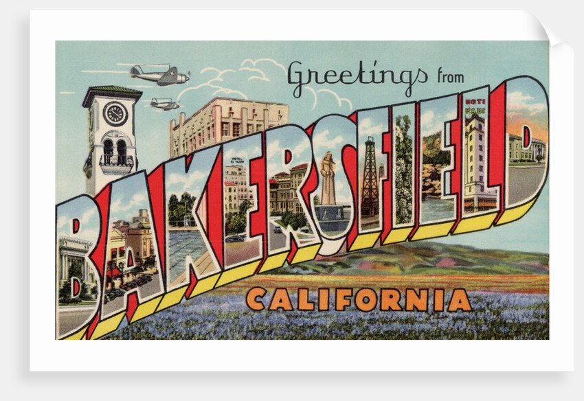 Greeting Card from Bakersfield, California by Anonymous