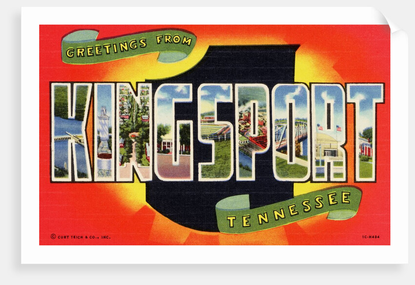 Greeting Card from Kingsport, Tennessee by Anonymous