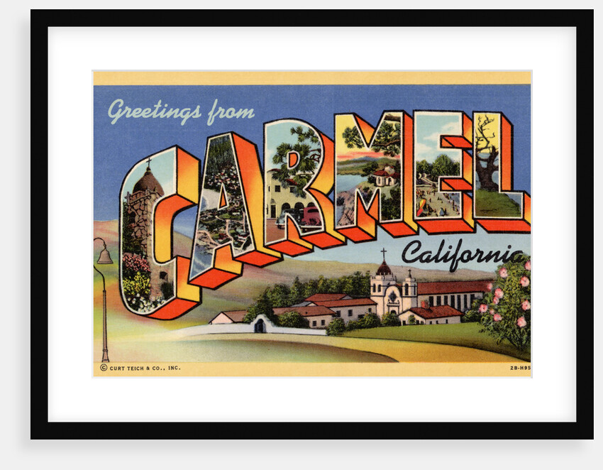 Greeting Card from Carmel, California by Anonymous