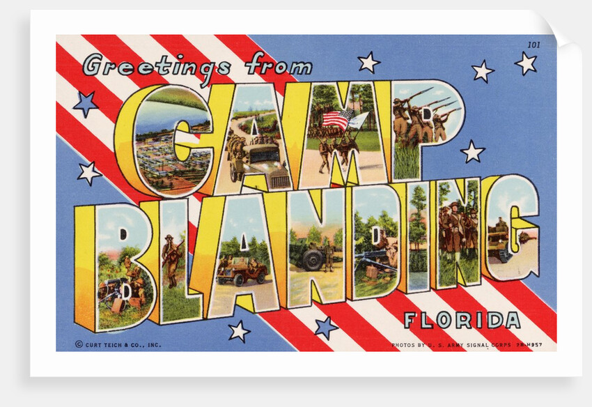 Greeting Card from Camp Blanding by Anonymous