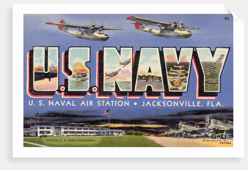 Greeting Card from Naval Air Station by Anonymous