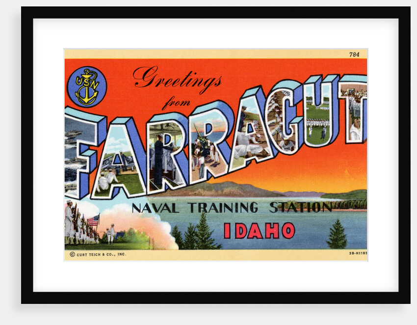 Greeting Card from Farragut Naval Training Station by Anonymous