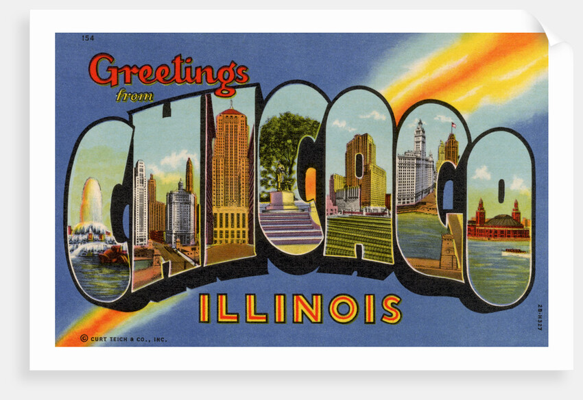 Greeting Card from Chicago, Illinois by Anonymous