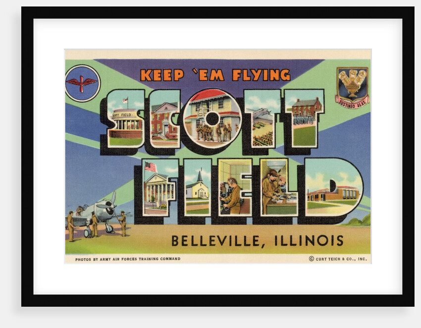 Greeting Card from Scott Field by Anonymous