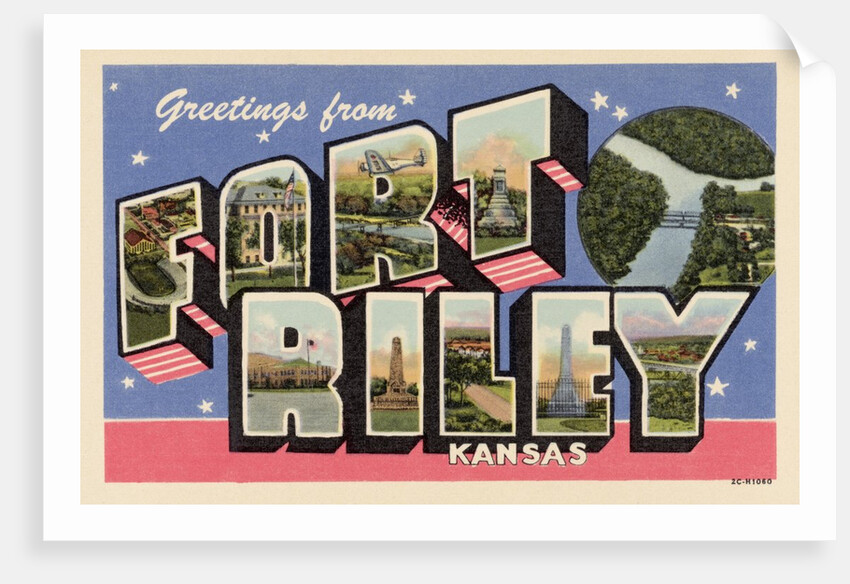 Greeting Card from Fort Riley by Anonymous