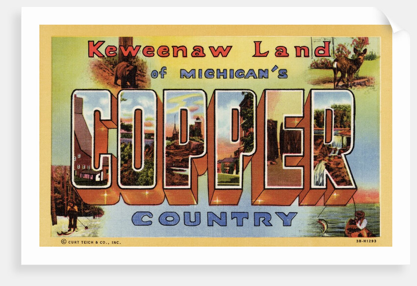 Greeting Card from Michigan's Copper Country by Anonymous