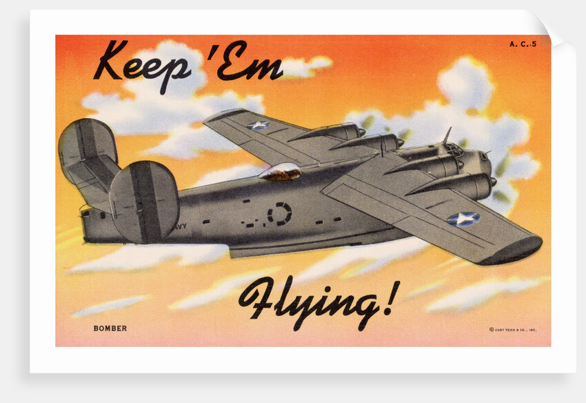 World War II Bomber by Anonymous