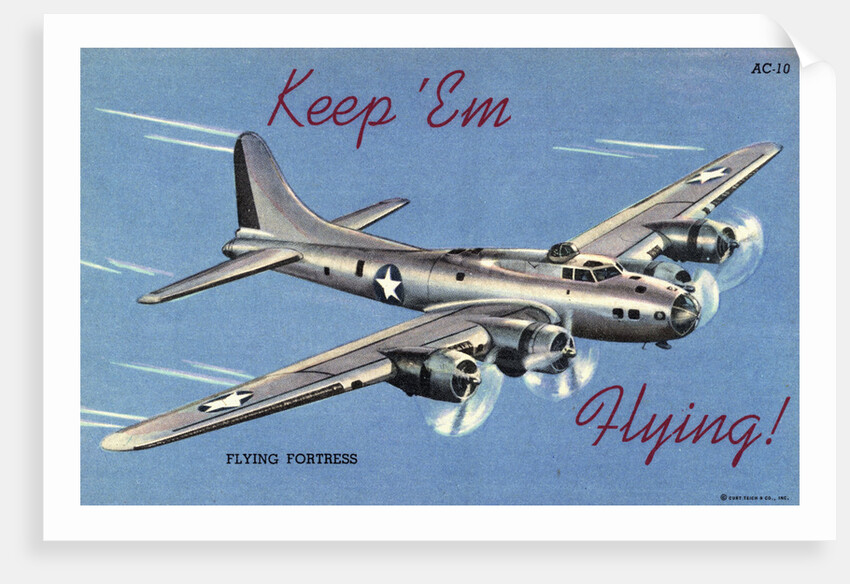 B-17 Flying Fortress by Anonymous