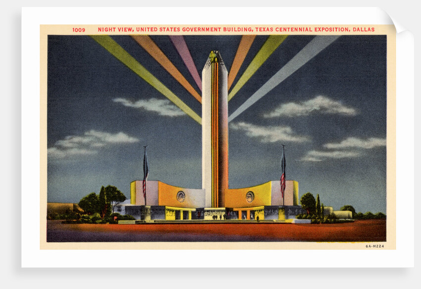 Government Building at Texas Centennial Exposition by Anonymous
