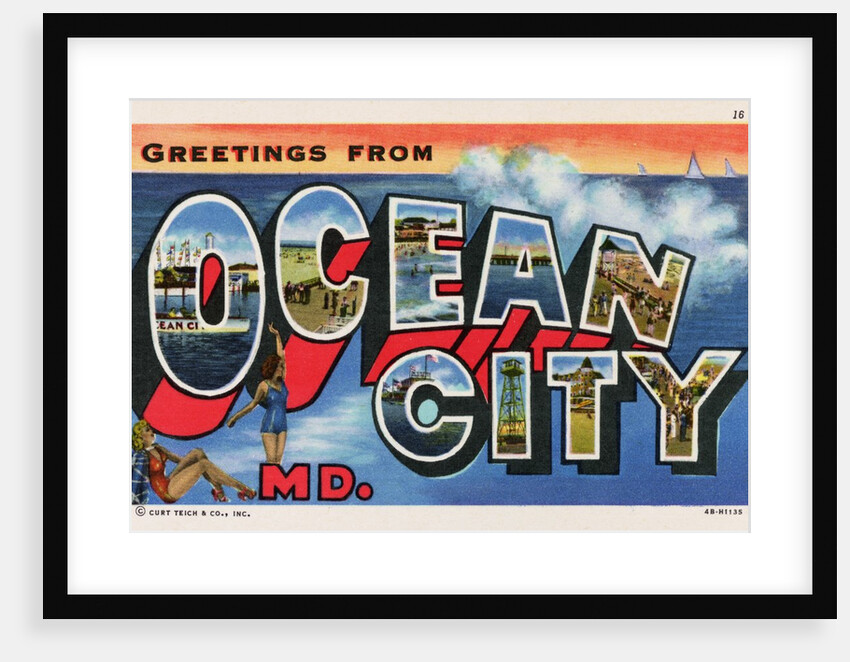 Greeting Card from Ocean City, Maryland by Anonymous