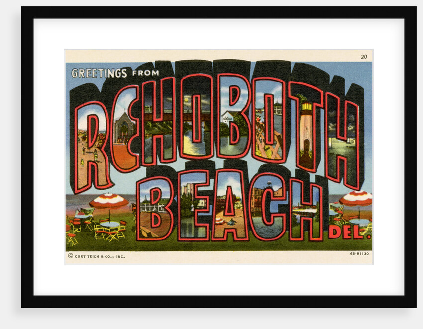 Greeting Card from Rehoboth Beach, Delaware by Anonymous