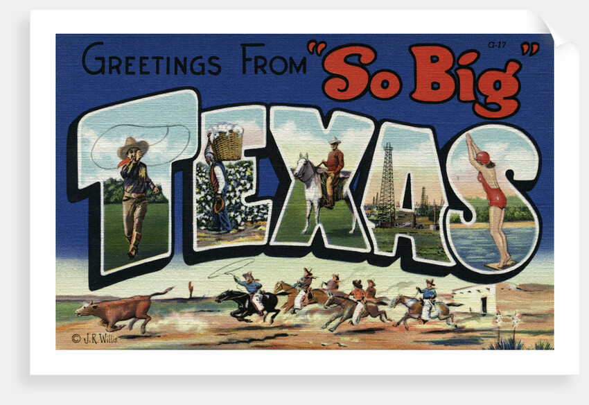 Greeting Card from Texas by Anonymous
