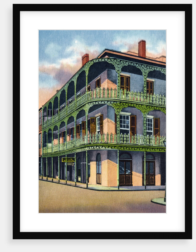 Ironwork Balconies by Anonymous