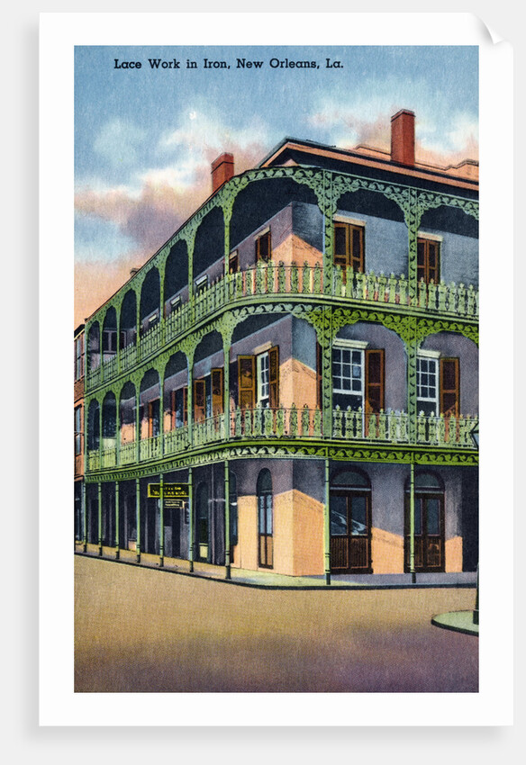 Ironwork Balconies by Anonymous