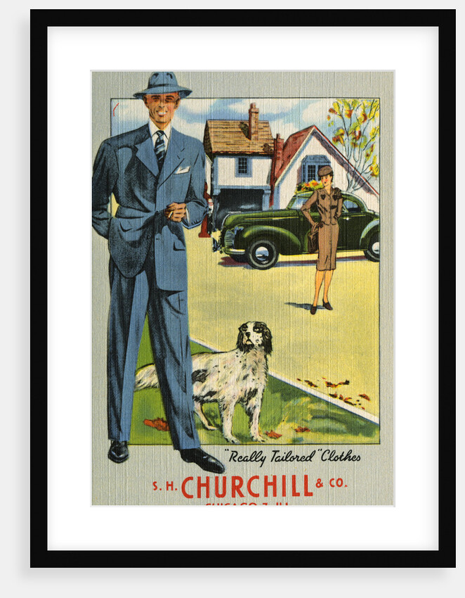 Advertisement for Tailored Clothes by Anonymous