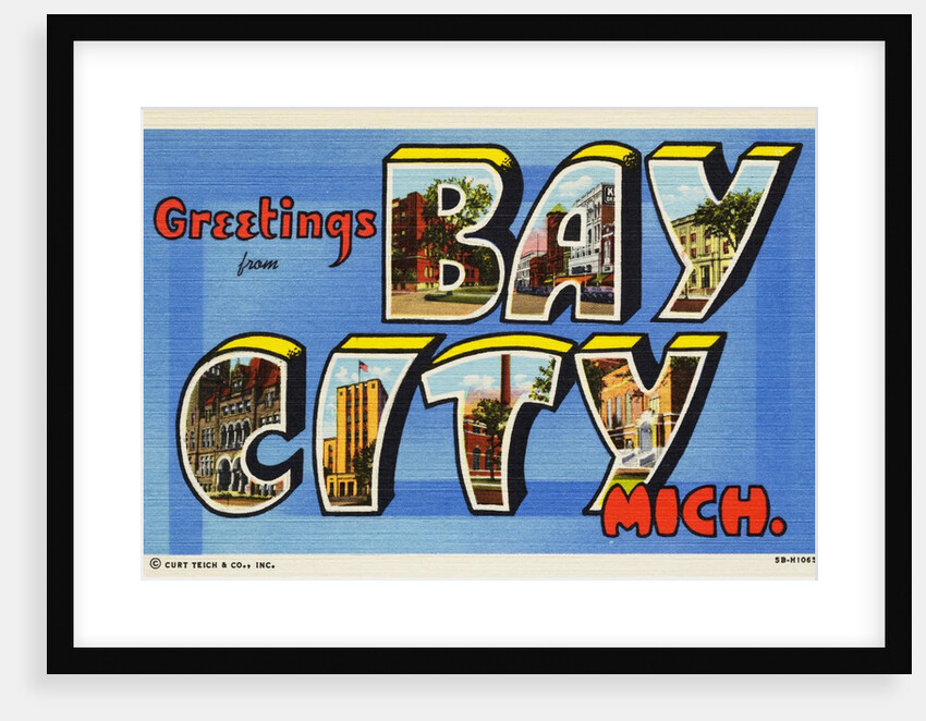 Greeting Card from Bay City, Michigan by Anonymous