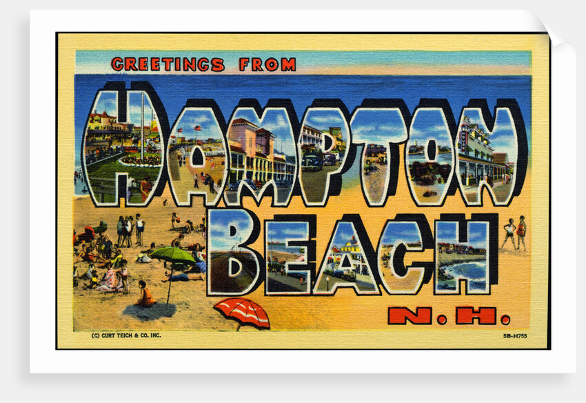 Greeting Card from Hampton Beach, New Hampshire by Anonymous