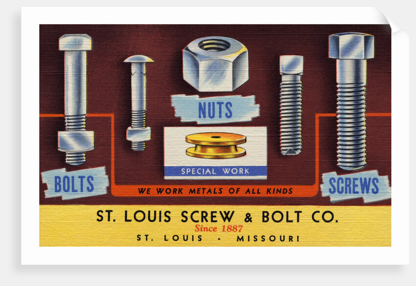 Advertisement for Nuts and Bolts by Anonymous