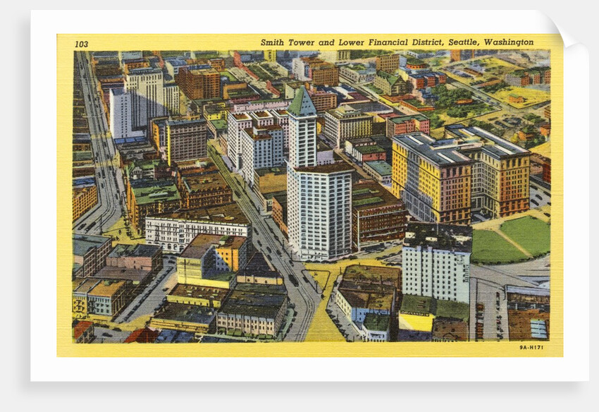 Lower Financial District of Seattle by Anonymous