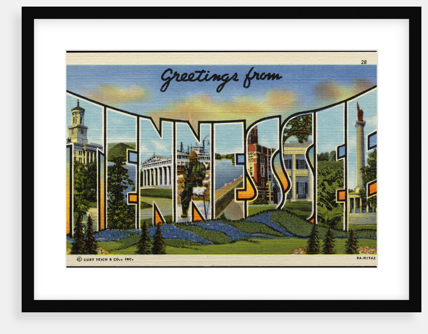 Greeting Card from Tennessee by Anonymous