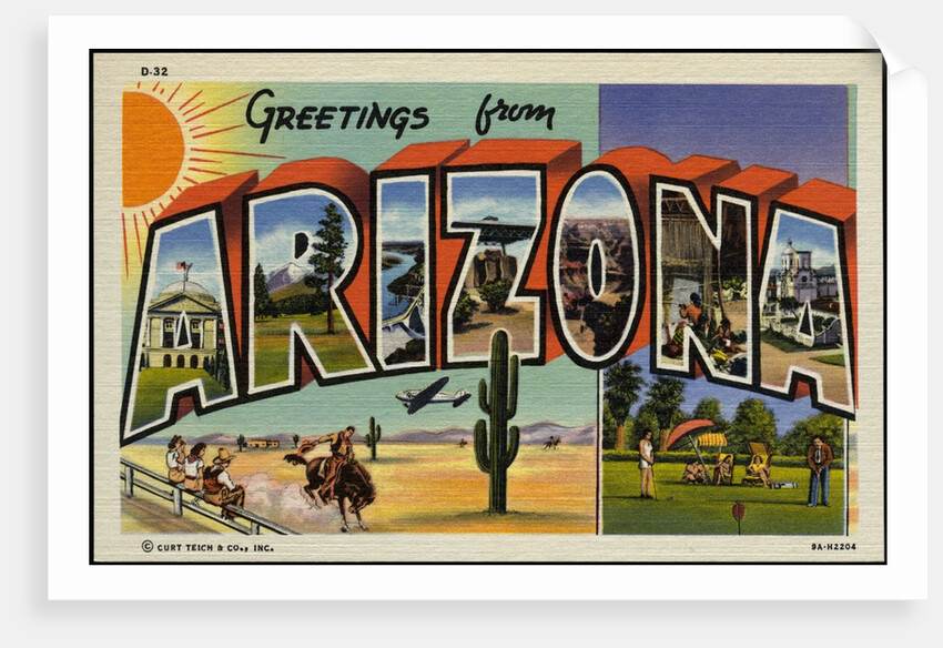 Greeting Card from Arizona by Anonymous
