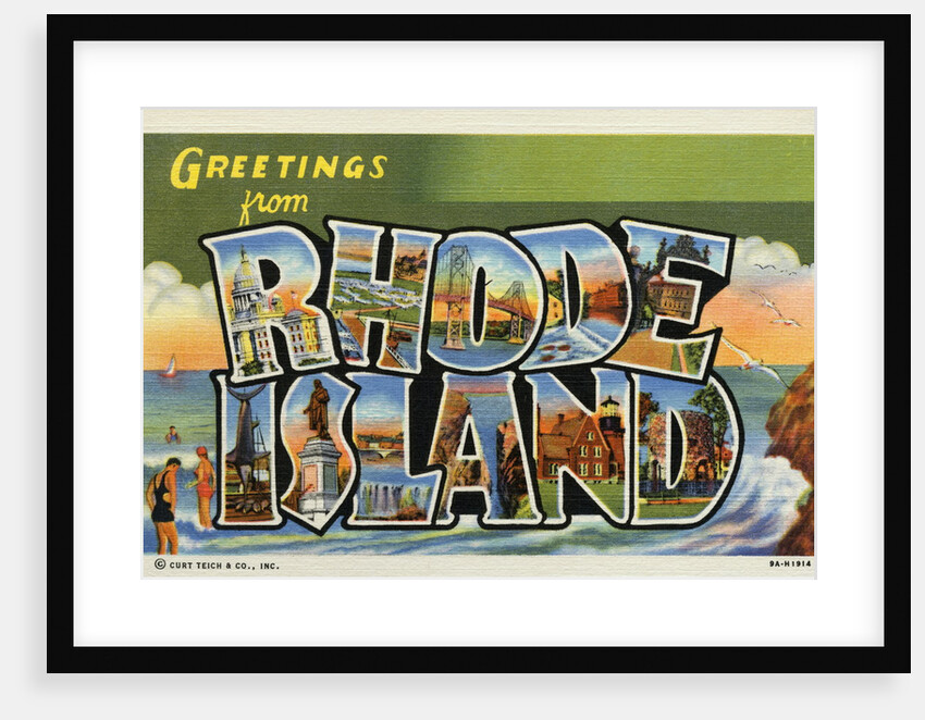 Greeting Card from Rhode Island by Anonymous