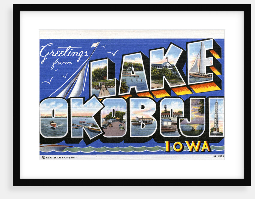 Greeting Card from Lake Okoboji by Anonymous