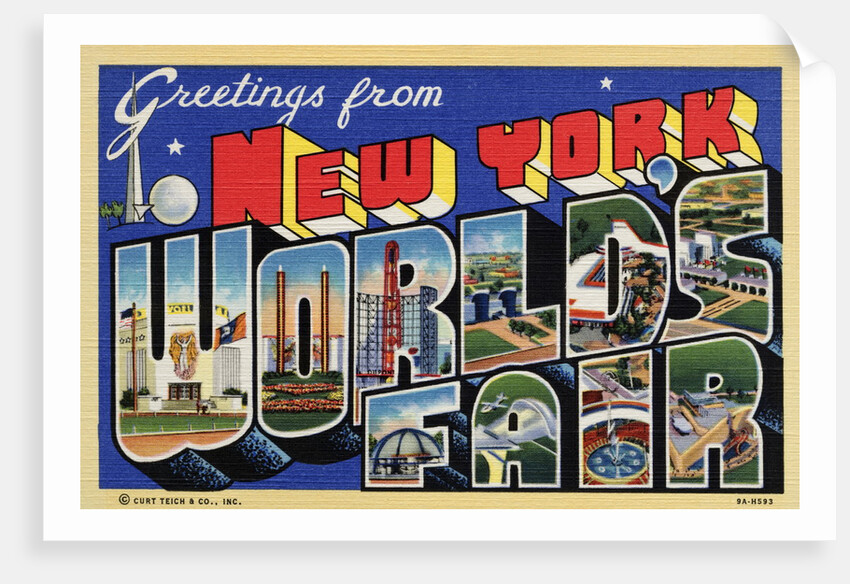 Greeting Card from New York World's Fair by Anonymous