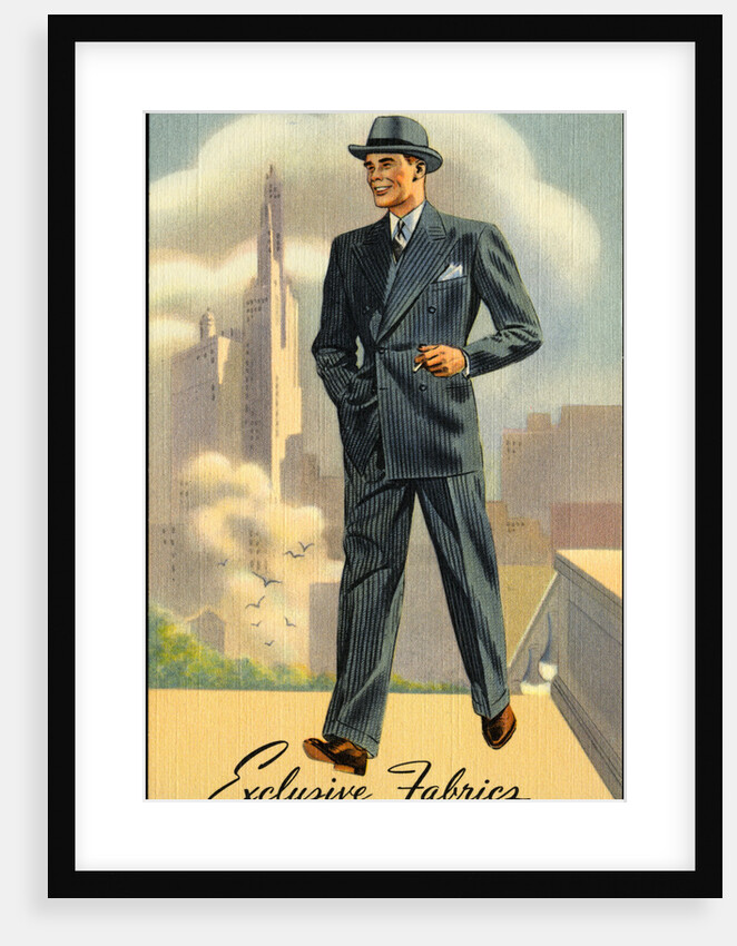 Exclusive Fabrics Advertisement by Anonymous