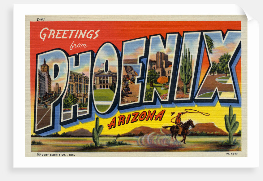 Greeting Card from Phoenix, Arizona by Anonymous