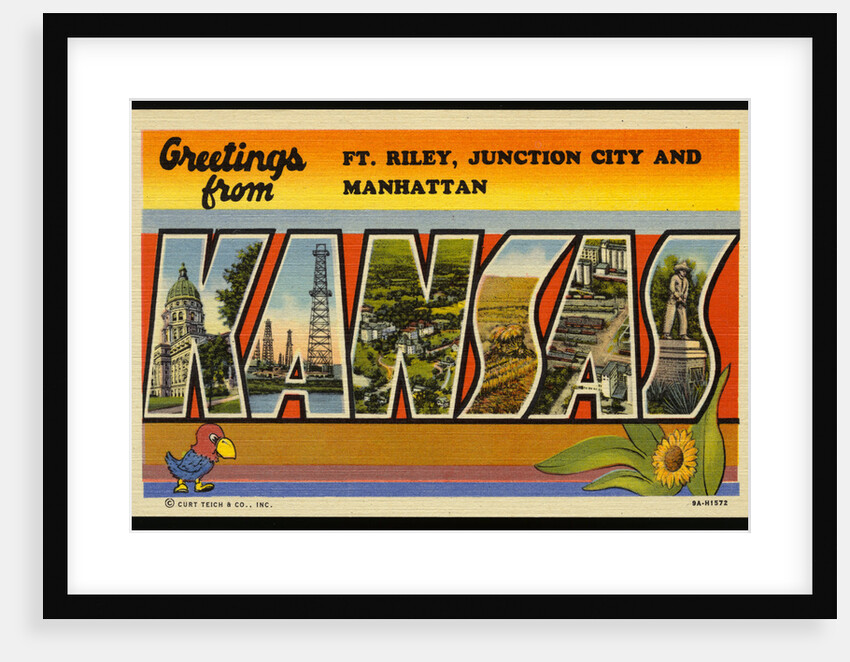 Greeting Card from Kansas by Anonymous