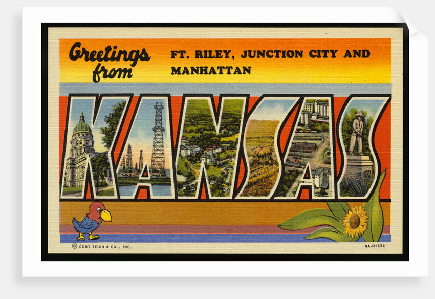 Greeting Card from Kansas by Anonymous