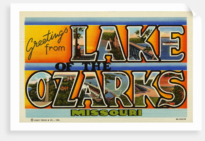 Greeting Card from Lake of the Ozarks by Anonymous