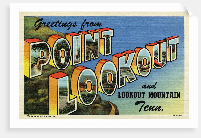 Greeting Card from Point Lookout by Anonymous