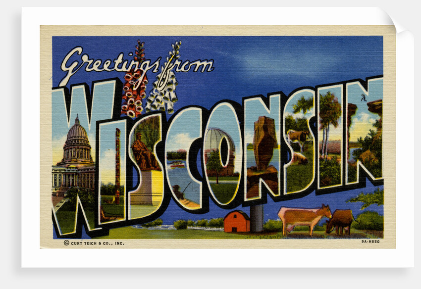 Greeting Card from Wisconsin by Anonymous