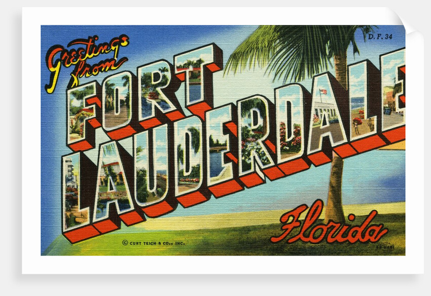 Greeting Card from Fort Lauderdale, Florida by Anonymous