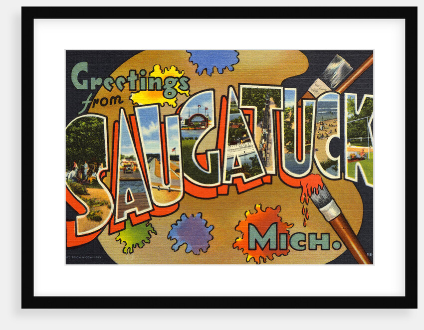 Greeting Card from Saugatuck, Michigan by Anonymous