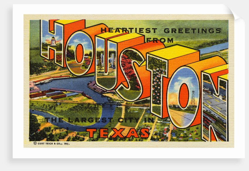 Greeting Card from Houston, Texas by Anonymous