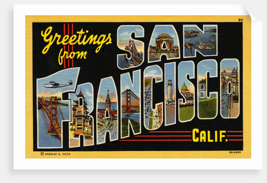 Greeting Card from San Francisco by Anonymous