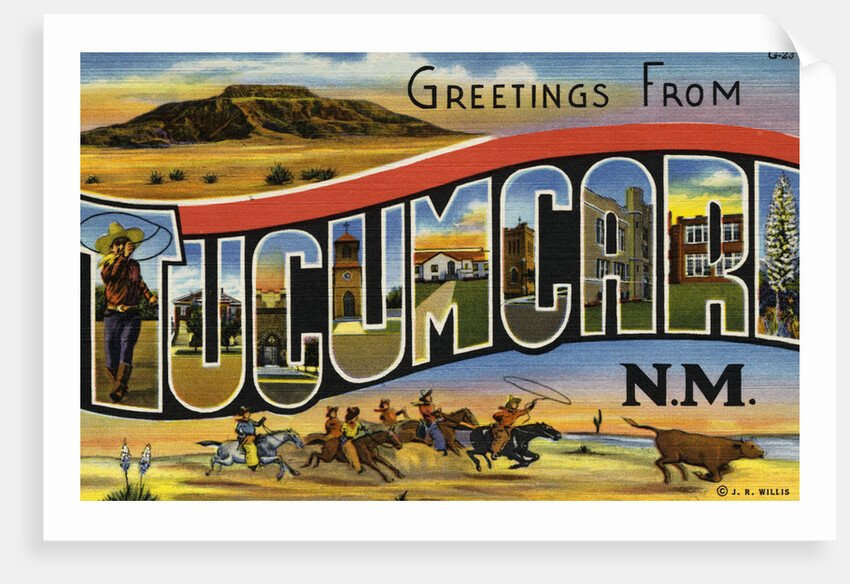 Greeting Card from New Mexico by Anonymous