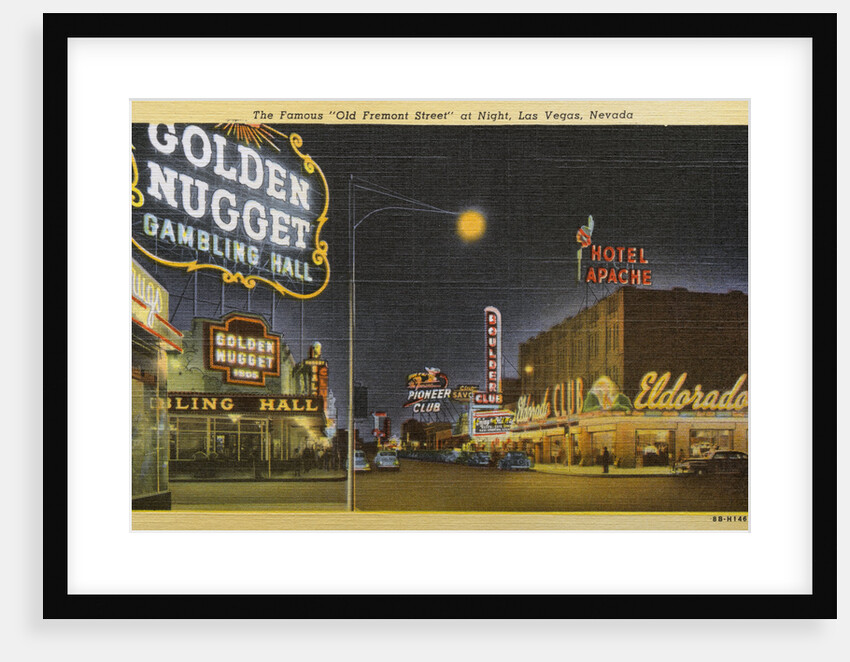 Old Fremont Street and Casinos by Anonymous